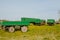 Green agricultural trailers