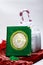 Green Al-Quran, Moslem Holy Book