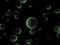 Green alien fantasy micro cells