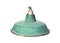 Green antique lamp