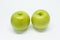 Green Apple closeup detail fruit