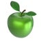 Green apple nutrition fruit antioxidant fresh ripe organic icon