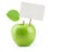 Green Apple with price tag