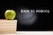 Green  Apple  on  stacks Books on  Desk for Back to School