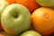 Green apples navel oranges