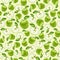 Green apples seamless pattern