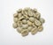 Green arabica coffee beans