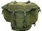 Green army military back pack