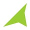 The green arrow, company logo that has a vision of moving forward, fast, on target