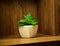 Green artificial succulent plant home decor