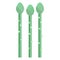 Green asparagus icon, vector illustration