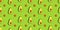 Green avocado pattern. Cute avocado. Seamless pattern.