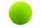 Green ball on white background. Outline paths for easy outlining. Great for templates, icon background, interface buttons