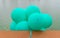 Green Balloons Fence