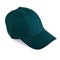 Green baseball cap