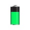Green Battery Illustration