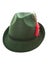 Green bavarian hat