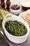 Green beans with bacon for Thanksgiving or Christmas dinner