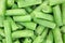 Green Beans Cut Up Close View