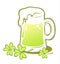 Green beer