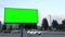Green billboard for your ad