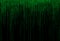 Green binary code on black background