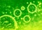Green biochemistry background pegylation