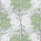 Green Birch Trees Decorative Drawing Seamless Pattern