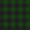 Green and Black Buffalo Check Plaid Seamless Pattern