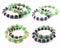 Green and black jewellery crystal