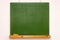 Green blank chalkboard