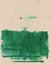 Green Blotch Textures Abstract Painting