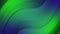 Green and blue abstract effect animation background