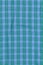 Green and blue chequered fabric