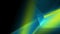 Green blue glossy glowing abstract video animation