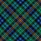 Green and blue stylized checkered background for prints, fabrics, designs, clothes