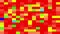 Green blue Yellow Orange Red Pixel LED digital grid