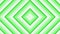 Green bold square simple flat geometric on white background loop. Quadratic radio waves endless creative animation. Foursquare
