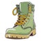 green boot design