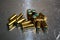 Green brass blindly blind munition hubs