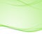 Green bright abstract modern swoosh wave border layout. Elegant