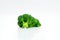 Green broccoli Brassica oleracea. Vegetables natural source of