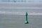 Green buoy