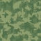 Green camouflage. Halftone dots design style for clothing print. Seamless camo pattern. Military texture. Vector background