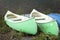 Green canoes