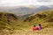 Green canyon view in Wasdale