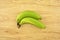 Green cavendish banana