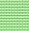 Green ceramics tile seamless pattern