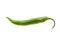 Green chili pepper.