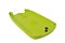 Green chopping board over white background. Tupperware brand